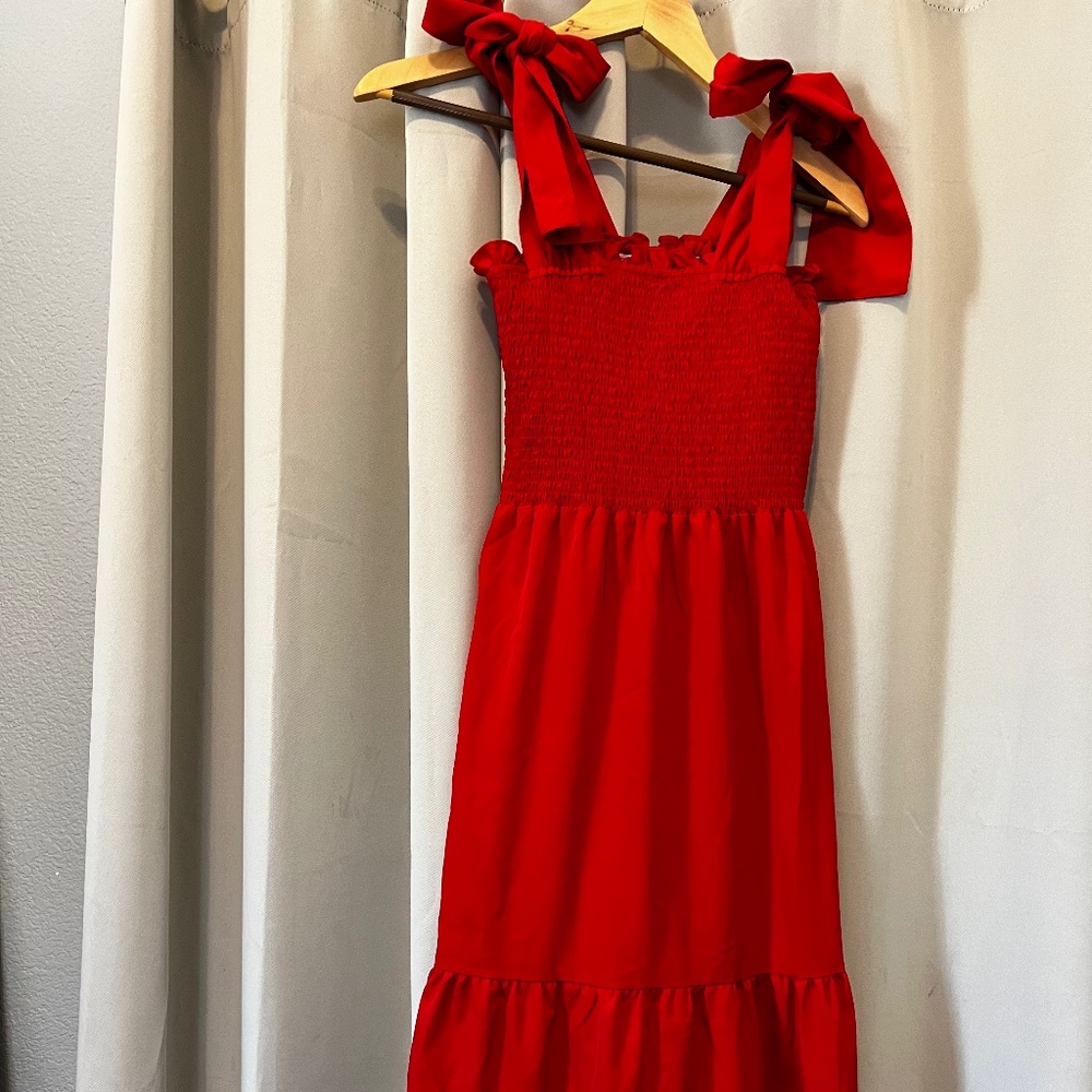 Red Maxi Dress
